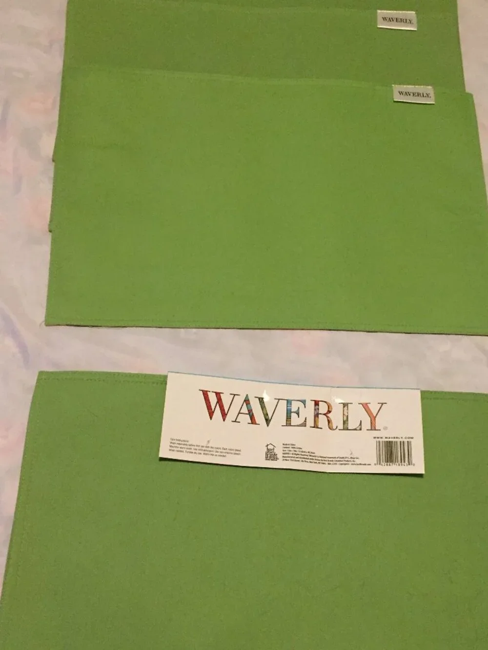 Set of 5 Waverly Floral Paisley Placemats 13